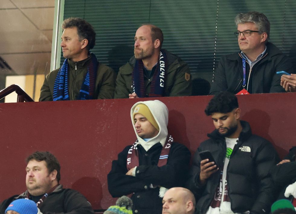 Prince William at Villa Park