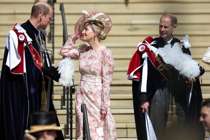 Prince William, Duchess of Edinburgh and Prince Edward