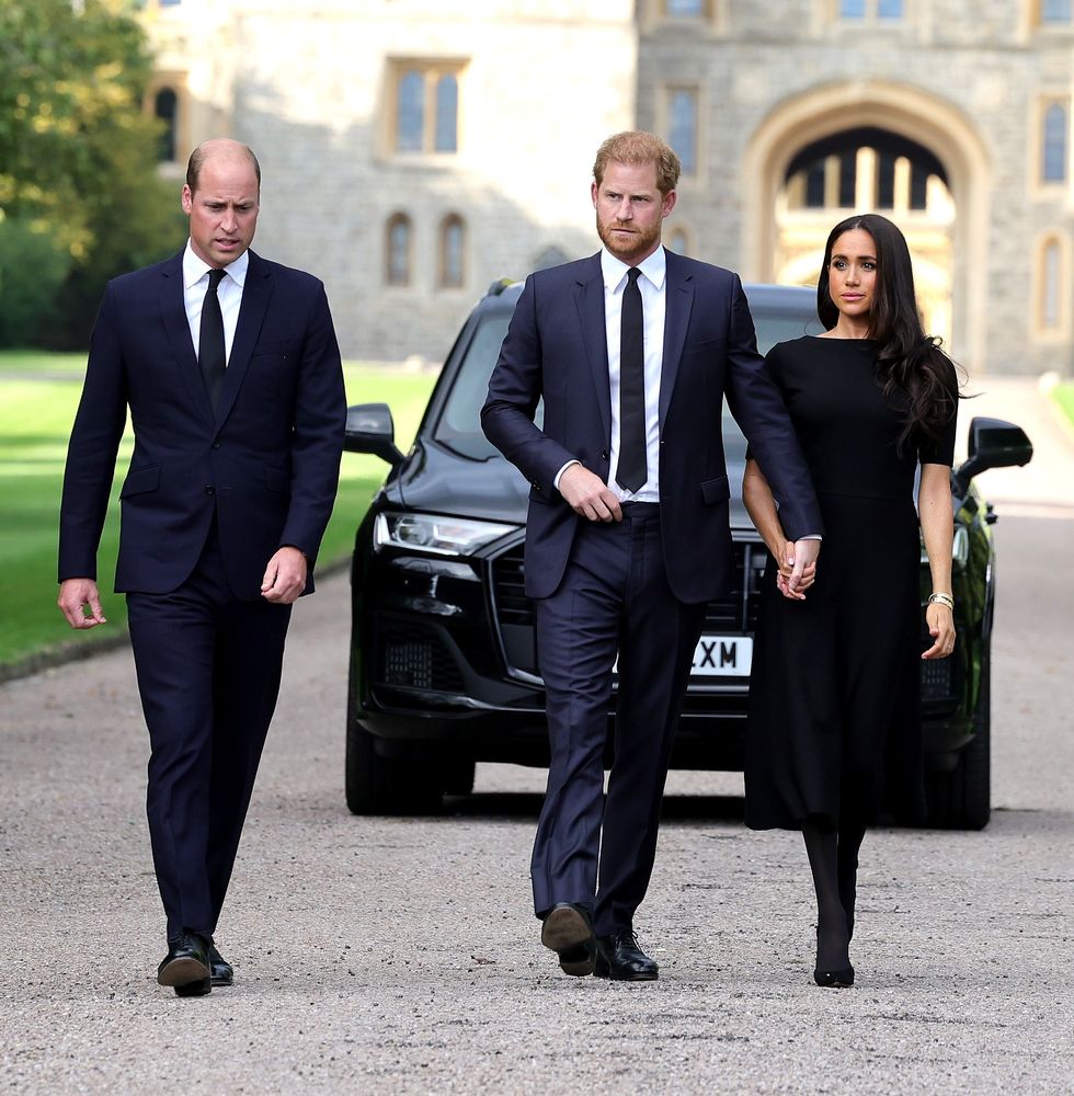 Prince William, Harry and Meghan