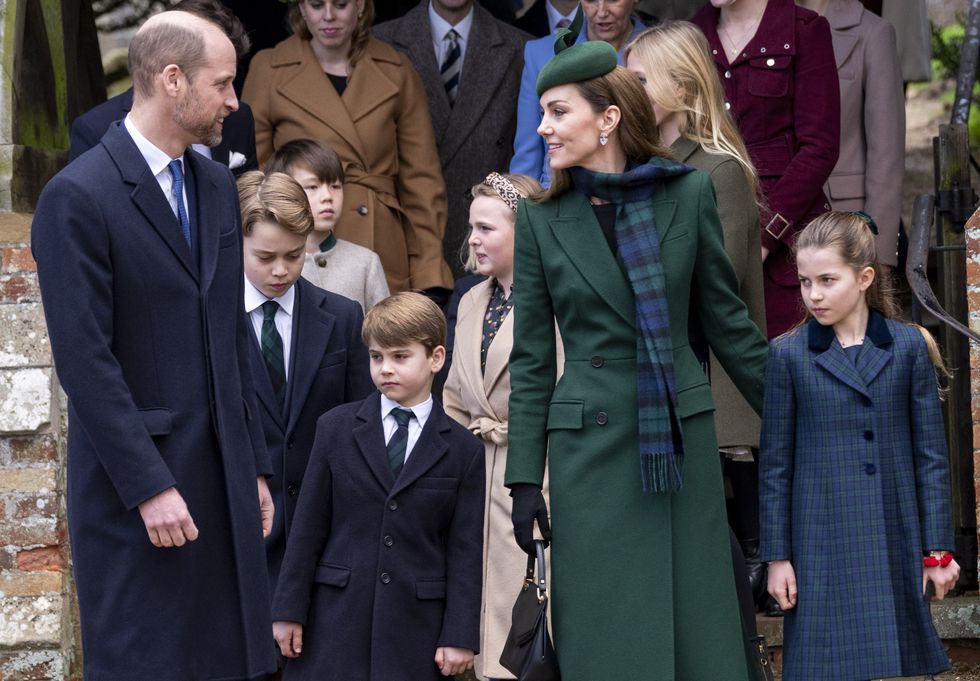 Prince William, Kate Middleton, Prince George, Princess Charlotte and Prince Louis