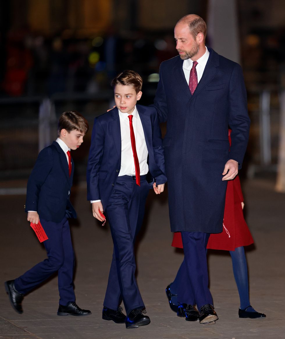 Prince William, Prince George and Prince Louis