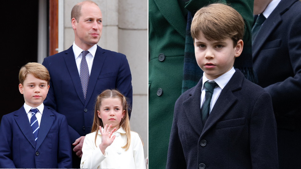 Prince William, Prince George, Princess Charlotte and Prince Louis