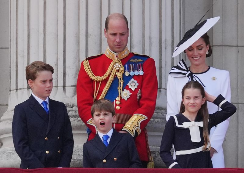Prince William, Princess Kate, Prince George, Prince Louis and Princess Charlotte