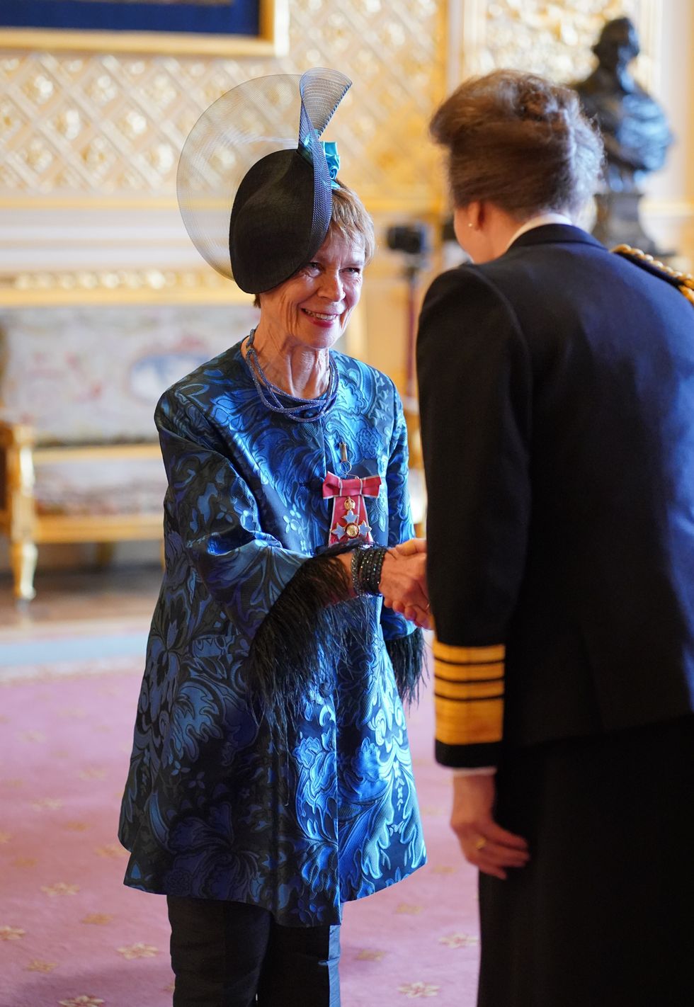 Princess Anne and Celia Imrie