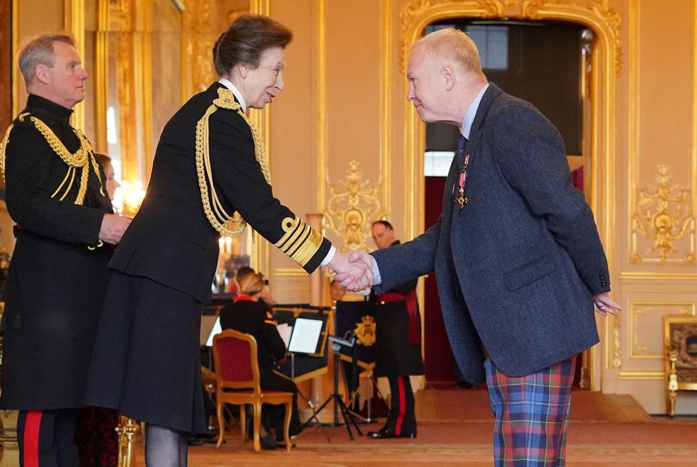 Princess Anne and Mr. Alexander Mcleish