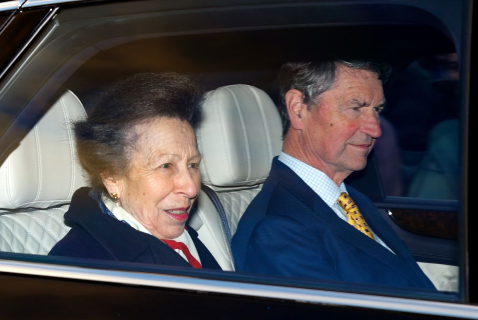 Princess Anne and Sir Timothy Laurence