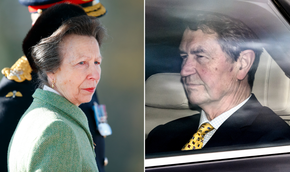 Princess Anne and Timothy Laurence