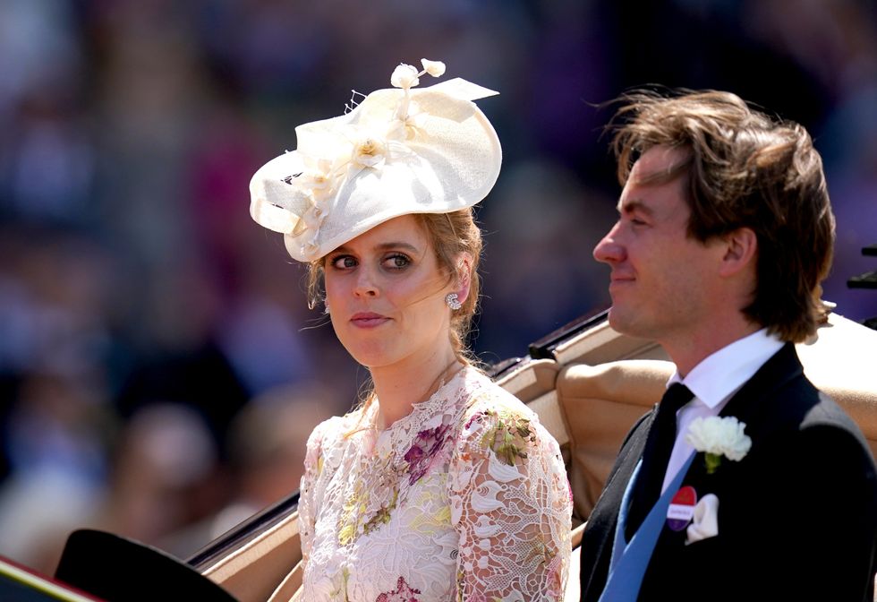 Princess Beatrice and Edoardo Mapelli Mozzi