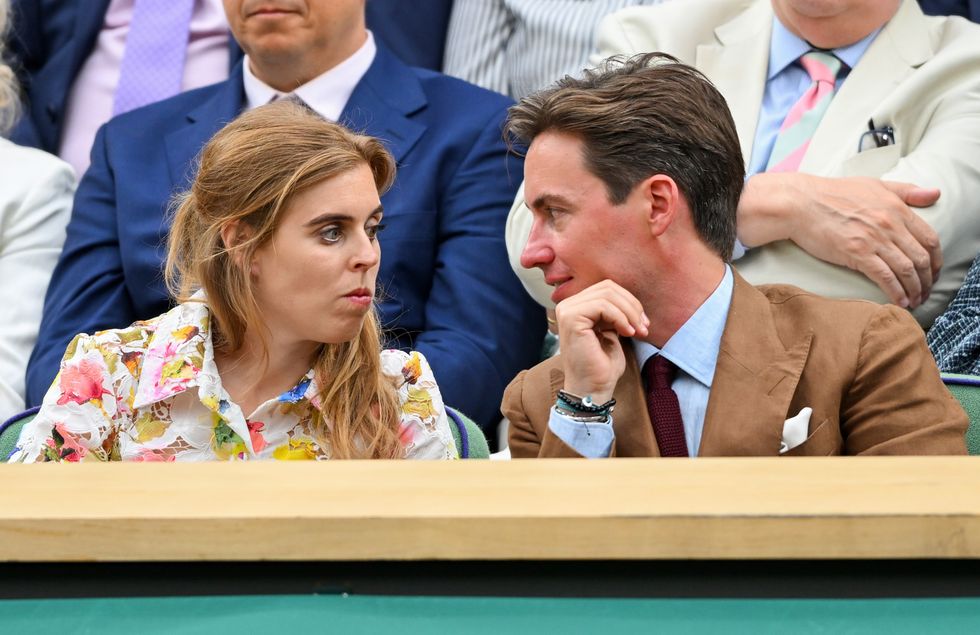 Princess Beatrice and Edoardo