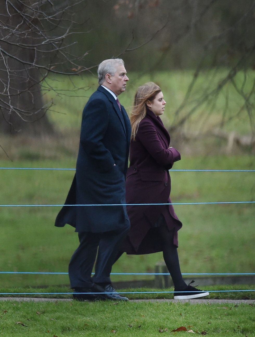 Princess Beatrice and Prince Andrew