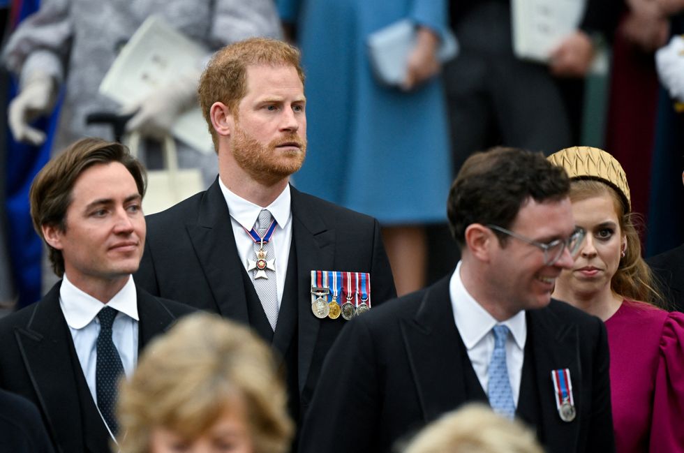 Princess Beatrice and Prince Harry