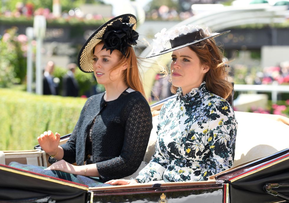 Princess Beatrice and Princess Eugenie