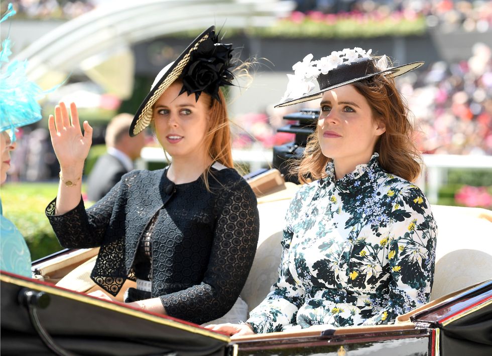 Princess Beatrice and Princess Eugenie