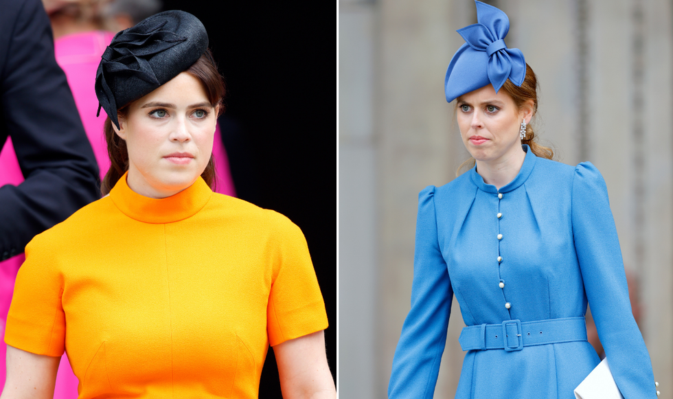 Princess Beatrice and Princess Eugenie