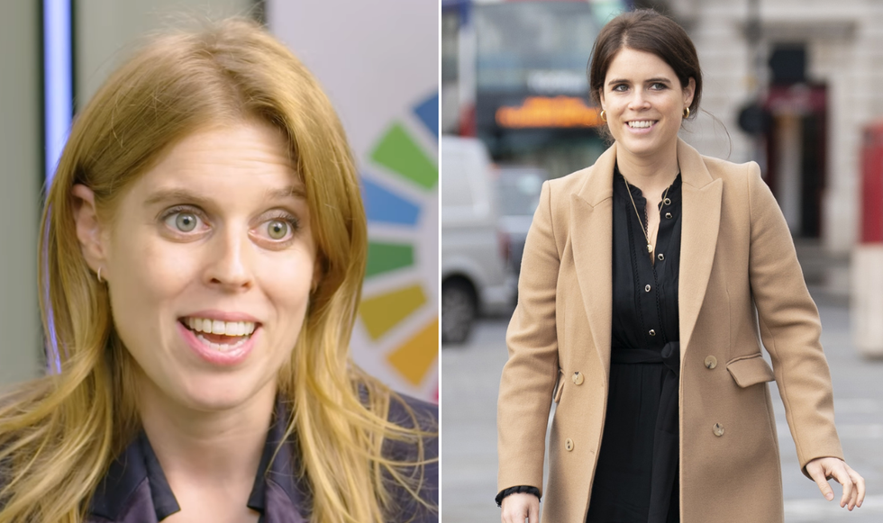 Princess Beatrice and Princess Eugenie