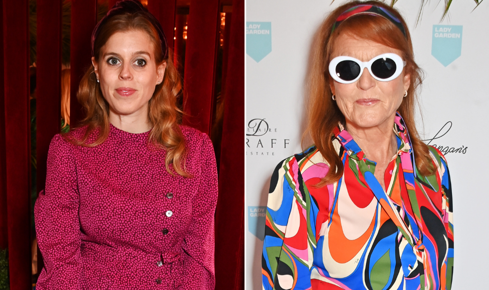 Princess Beatrice and Sarah Ferguson