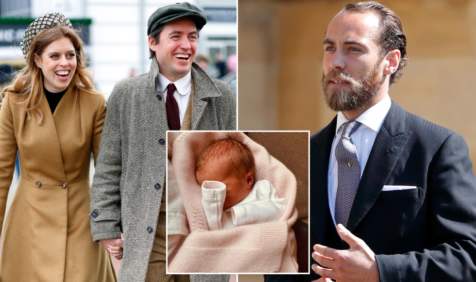 Princess Beatrice, Edoardo Mapelli Mozzi and James Middleton