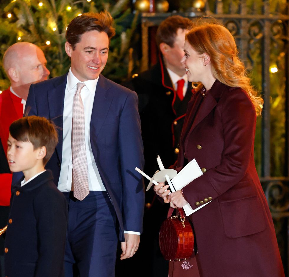 Princess Beatrice, Edoardo Mapelli Mozzi and Wolfie