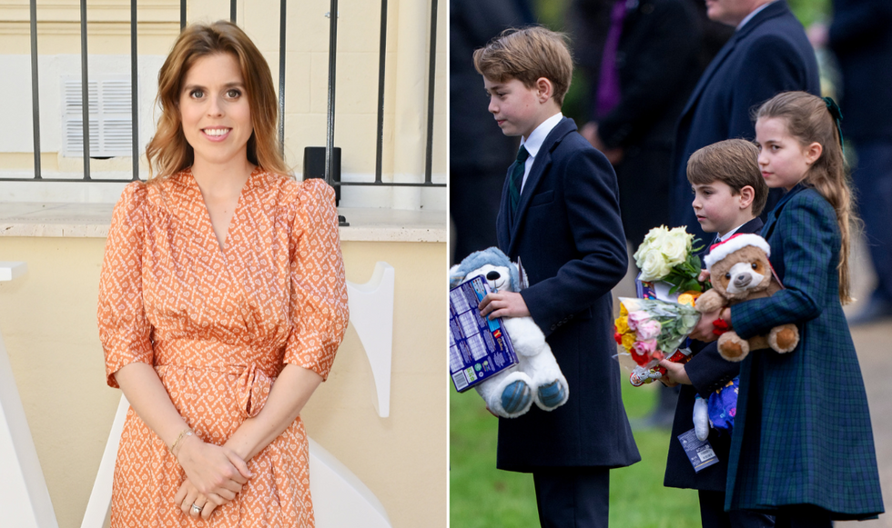 Princess Beatrice, Prince George, Princess Charlotte and Prince Louis