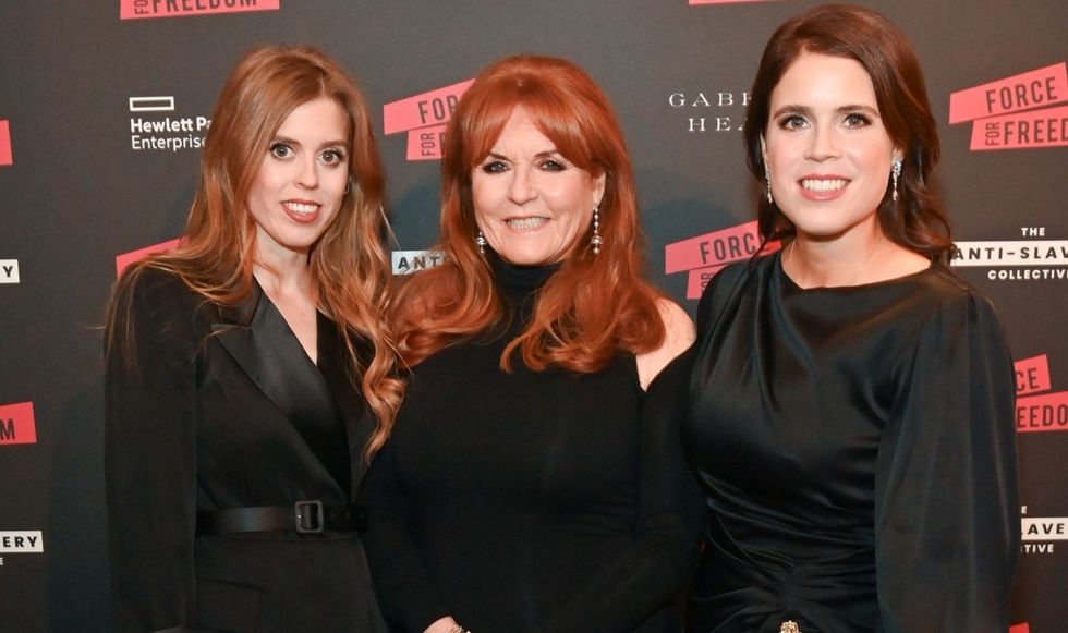 Princess Beatrice, Sarah Ferguson, Princess Eugenie