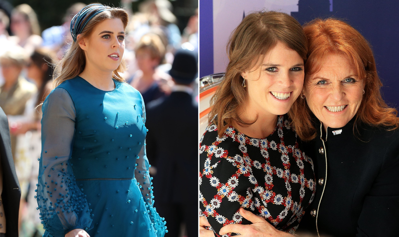 Princess Beatrice, Sarah Ferguson, Princess Eugenie