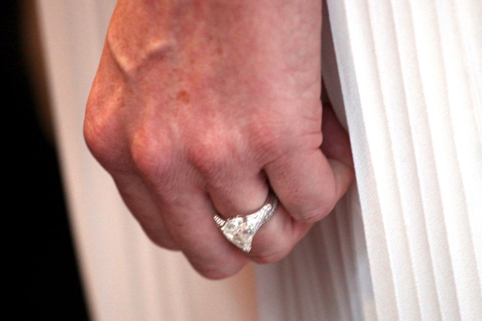 Princess Charlene engagement ring