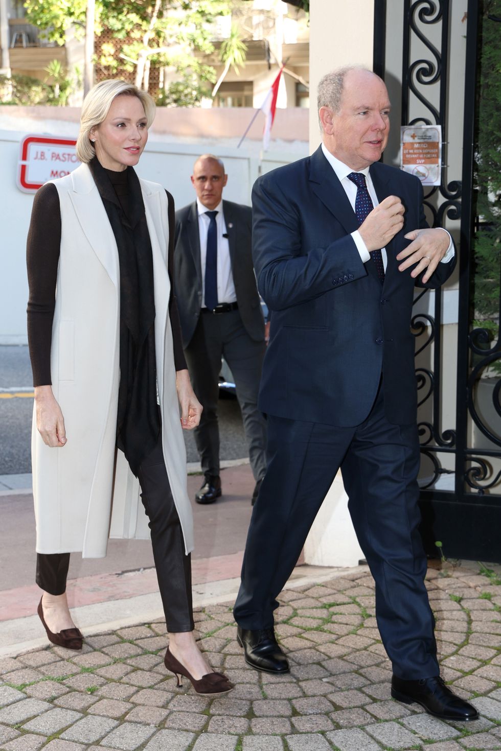 Princess Charlene of Monaco and Prince Albert II of Monaco