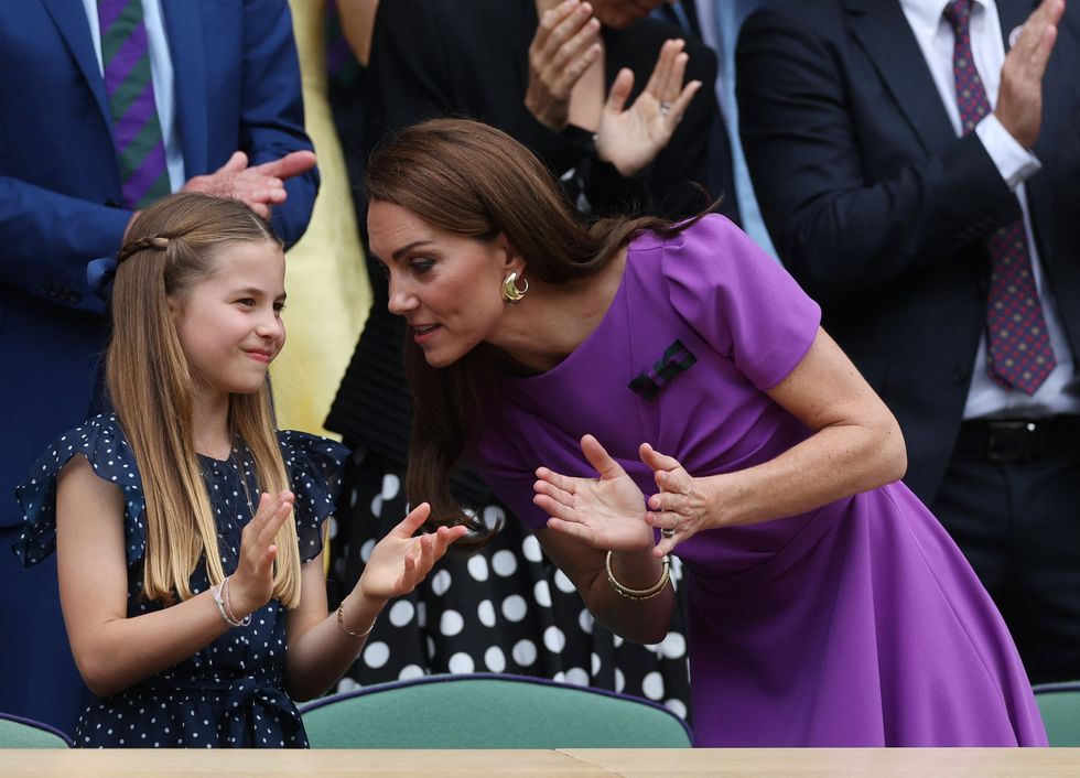 Princess Charlotte and Kate Middleton