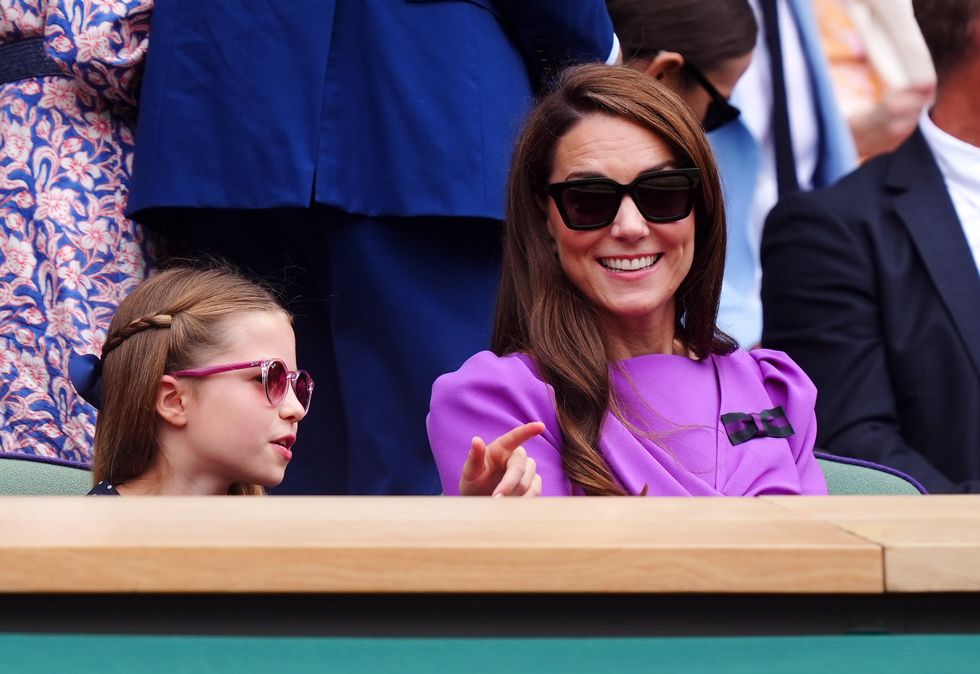 Princess Charlotte and Kate Middleton