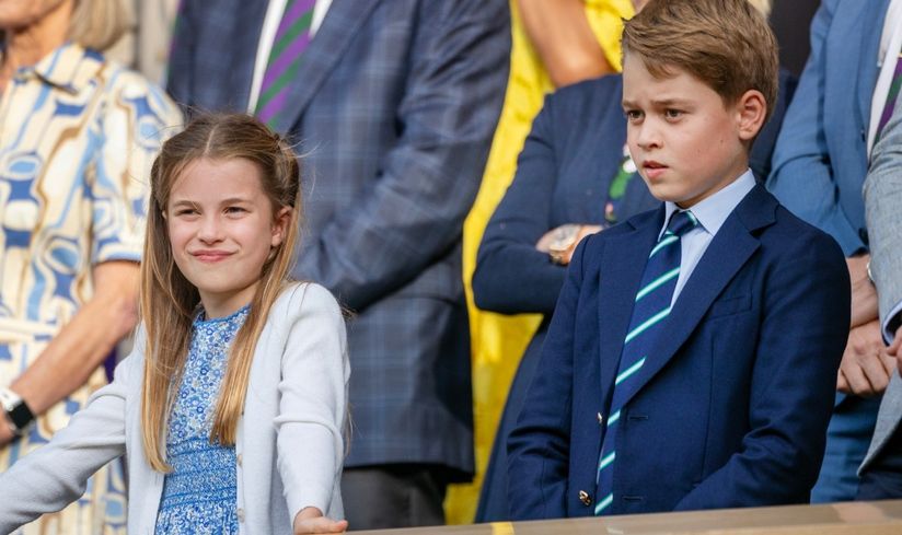 Princess Charlotte and Prince George