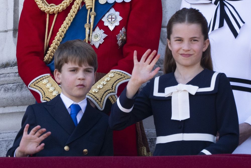 Princess Charlotte and Prince Louis