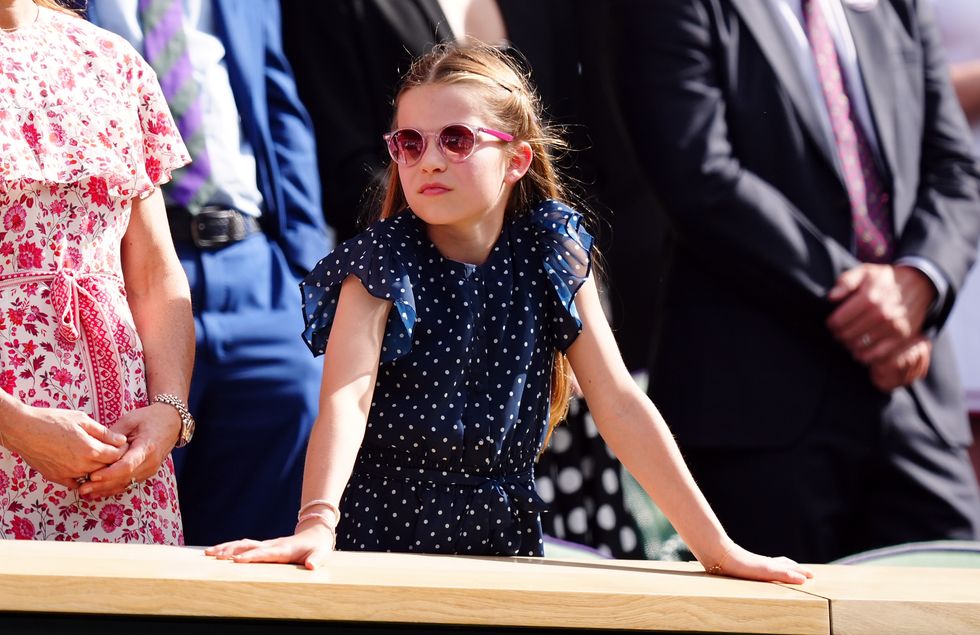 Princess Charlotte at Wimbledon