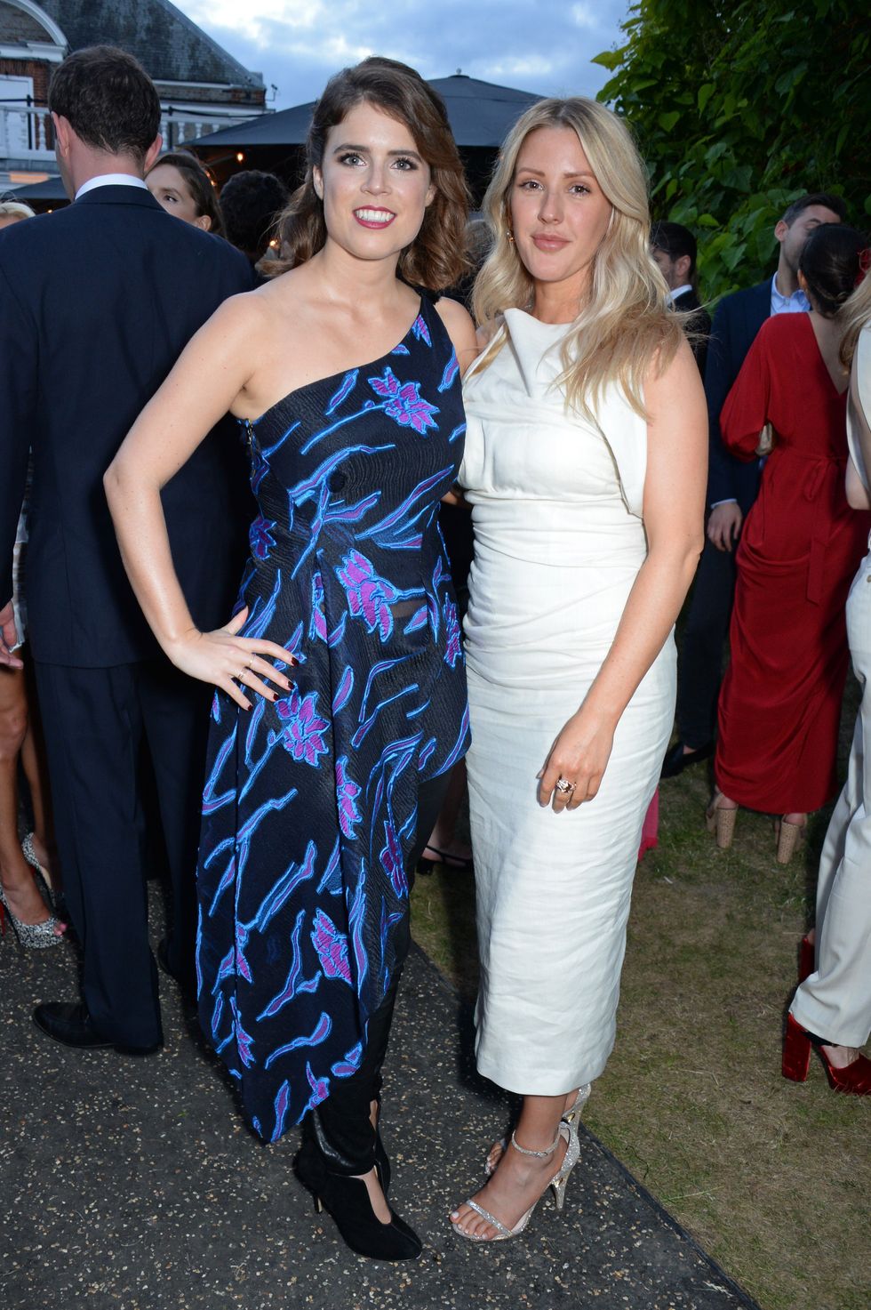 Princess Eugenie and Ellie Goulding