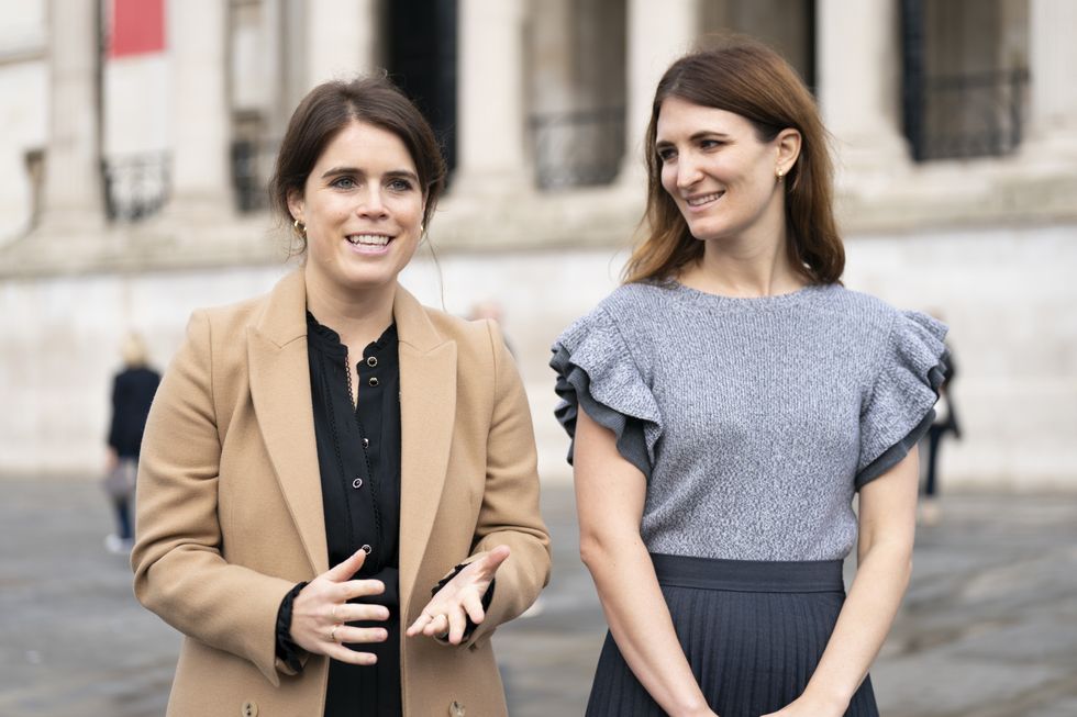 Princess Eugenie and Julia de Boinville