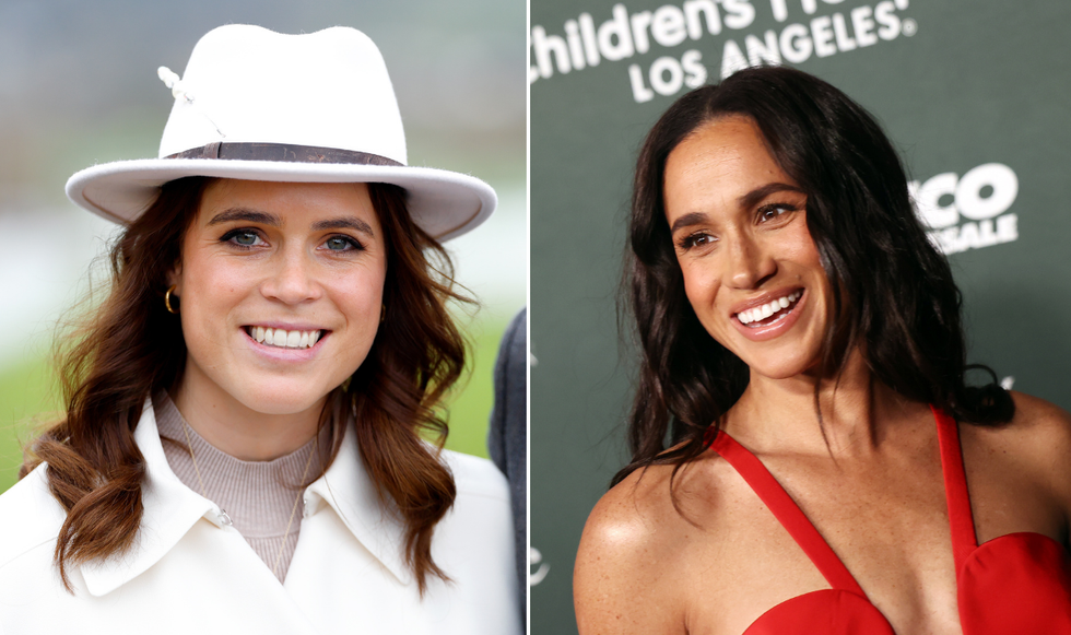 Princess Eugenie and Meghan Markle