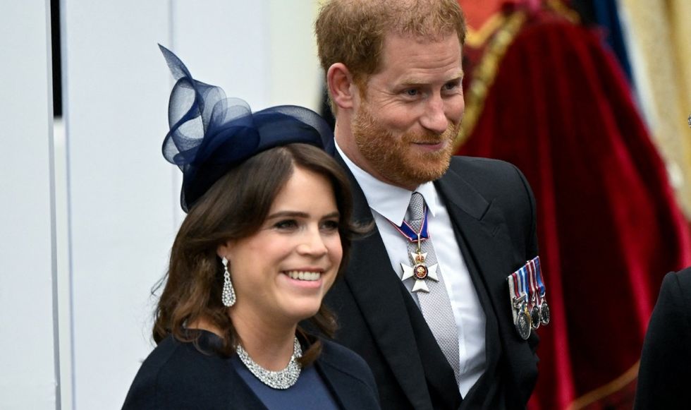 Princess Eugenie and Prince Harry