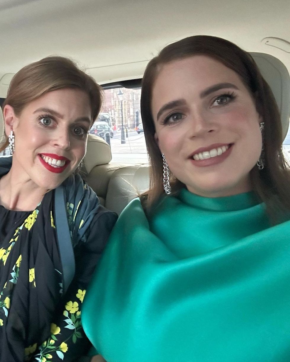 Princess Eugenie and Princess Beatrice