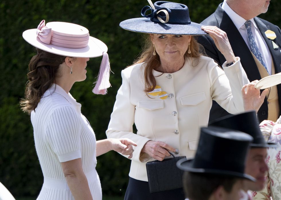 Princess Eugenie and Sarah Ferguson