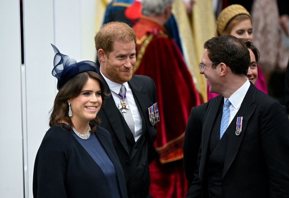 Princess Eugenie, Jack Brooksbank, Prince Harry