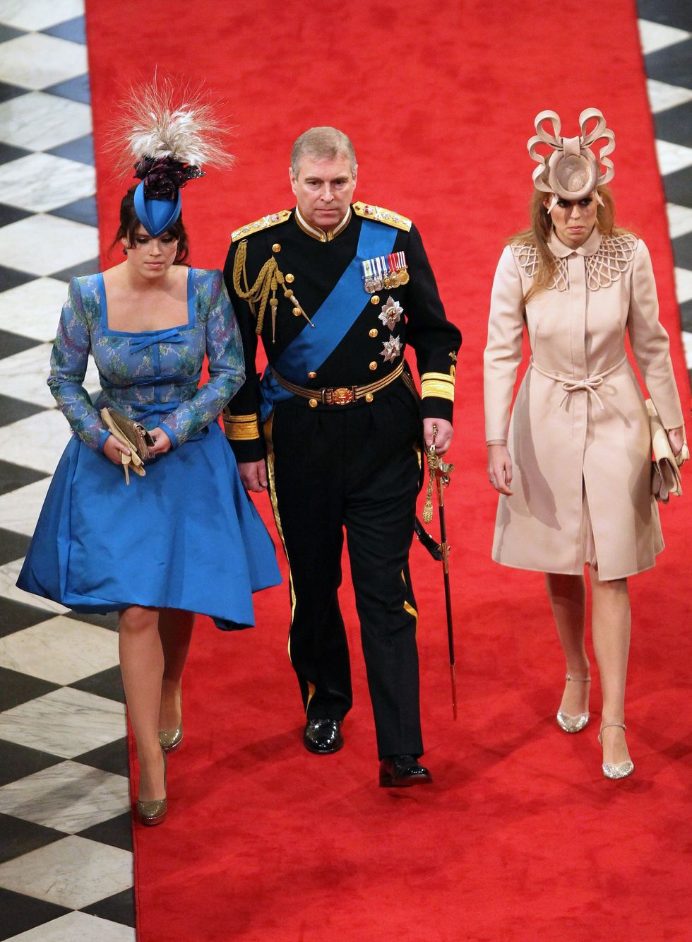 Princess Eugenie, Prince Andrew, Princess Beatrice