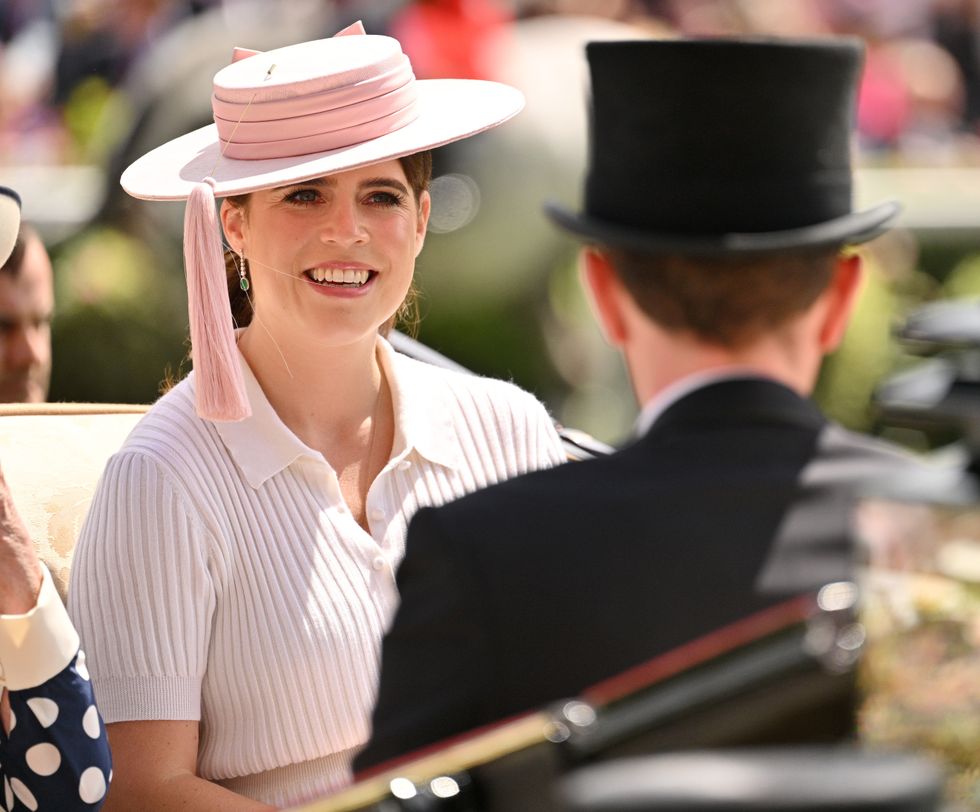 Princess Eugenie steps out at Royal Ascot for second day after missing ...