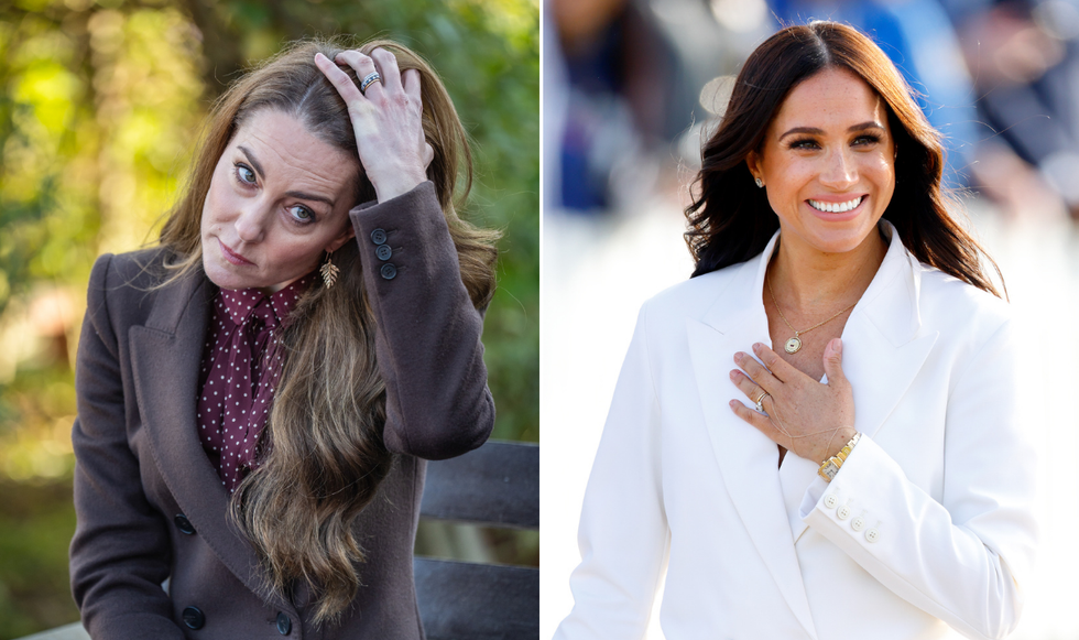 Princess Kate and Meghan Markle