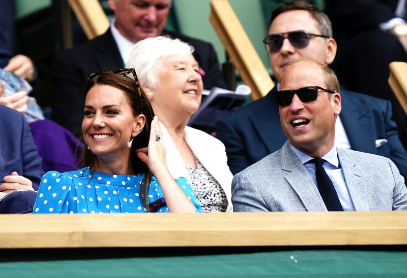 Princess Kate and Prince William at Wimbledon