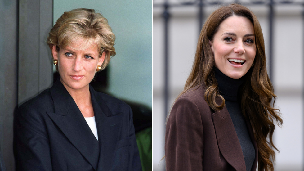 Princess Kate and Princess Diana