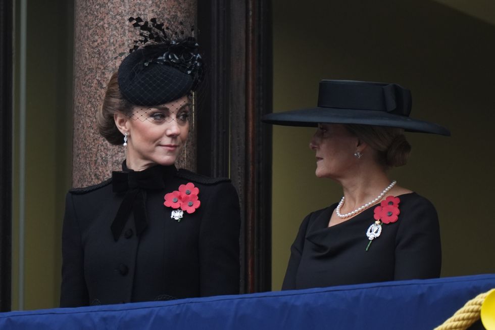 Princess Kate and Sophie Wessex