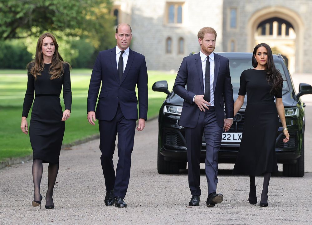 Princess Kate, Prince William, Meghan Markle and Prince Harry