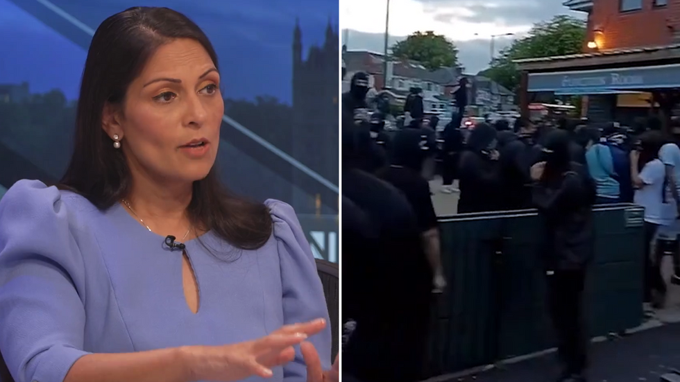 Priti Patel and Birmingham chaos