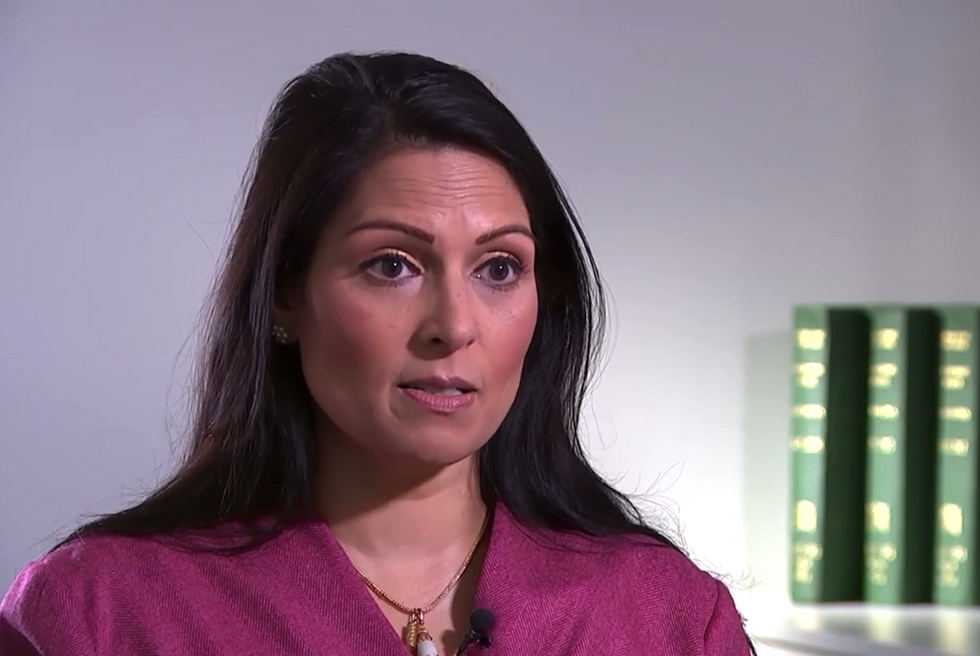 Priti Patel promised to reduce net migration in 2020