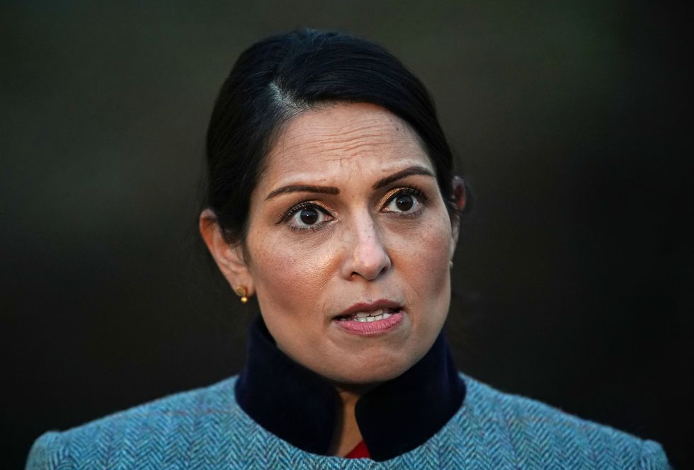 Priti Patel slams Labour for standing up for 'unlimited migration.'