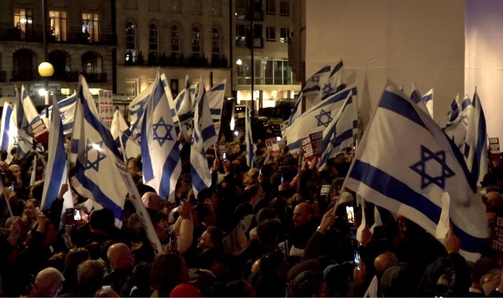 Pro-Israel protests at Broadcasting House